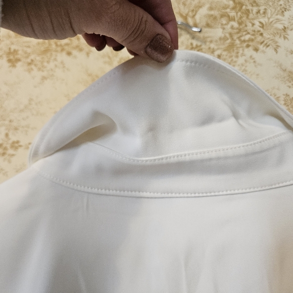 NWOT Suzanne Graver oversized  blouse,size small,cream color - Picture 5 of 10